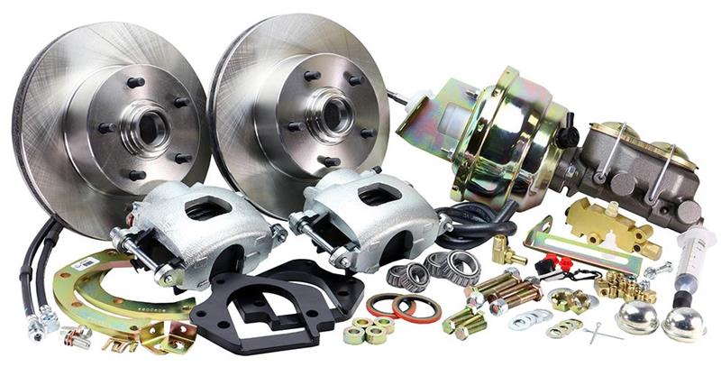 Legend Series Front Disc Brake Conversion Kit with Power Option - Performance Upgrade